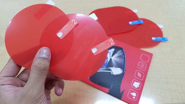 Pola Stiker Film Wealthy Nano Rainproof Film