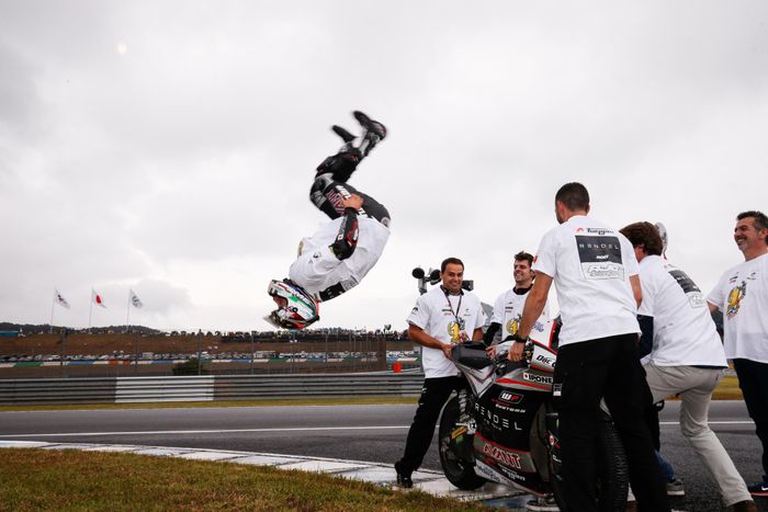 Zarco saat jadi juara dunia Moto2