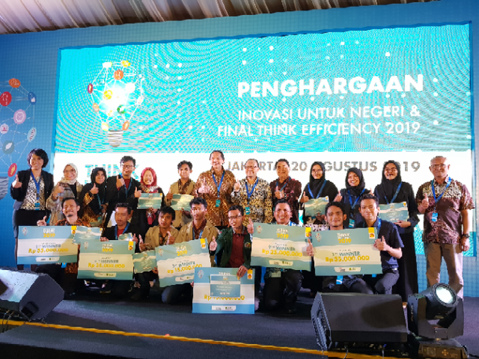 Para finalis di lomba Think Efficiency 2019