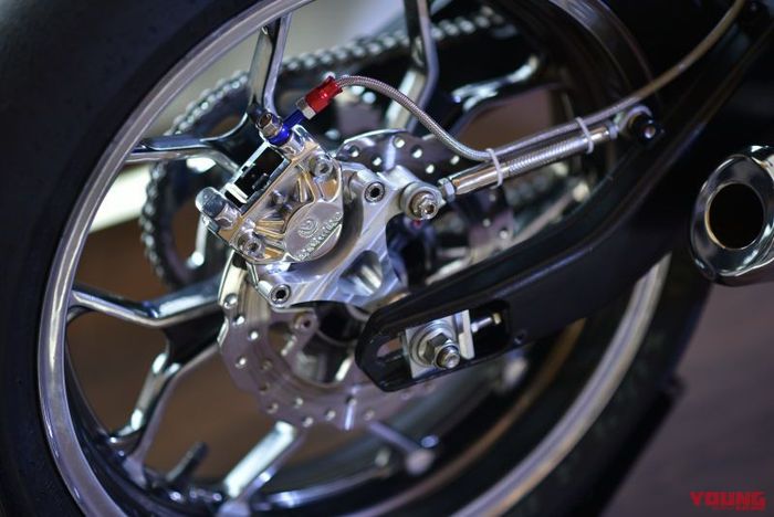 Rem diupgrade pakai kaliper Brembo