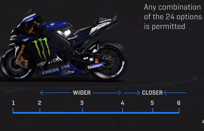 Begini umumnya setting gigi rasio di motor MotoGP