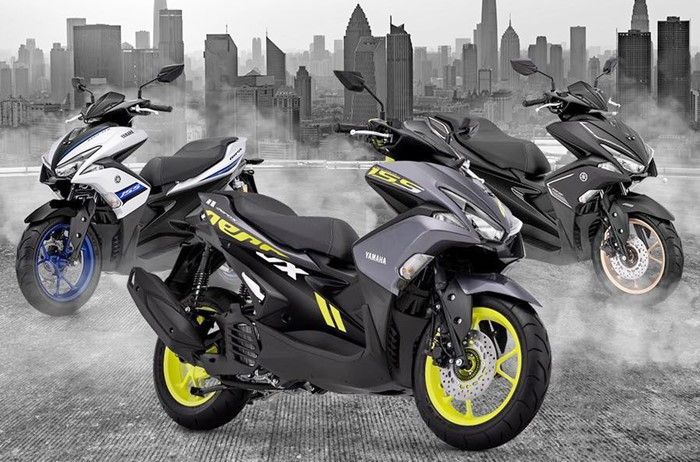 Varian Yamaha Aerox 155 versi Indonesia