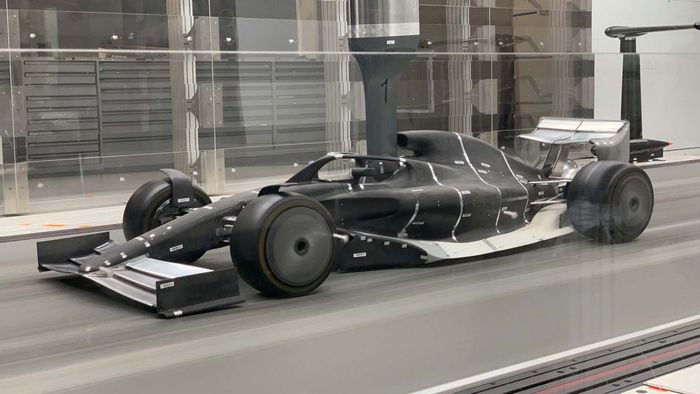 Bentuk mobil F1 tahun 2021