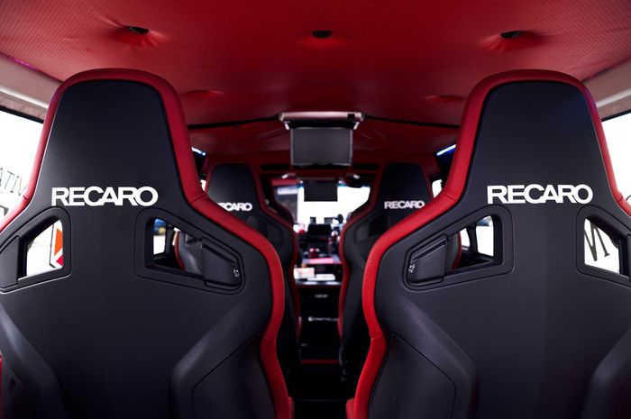 Jok semua ganti Recaro