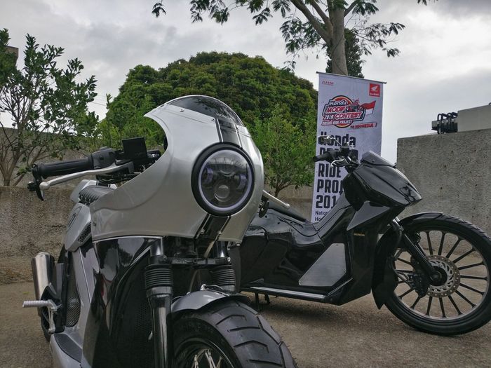 Honda PCX disulap Fiqhi jadi caferacer dalam Honda Dream Ride Project (HDRP) 2019