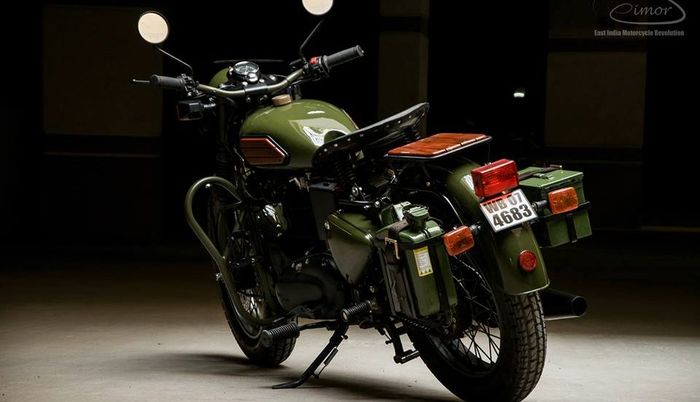 Wujud Royal Enfield Electra ini benar-benar mirip motor perang