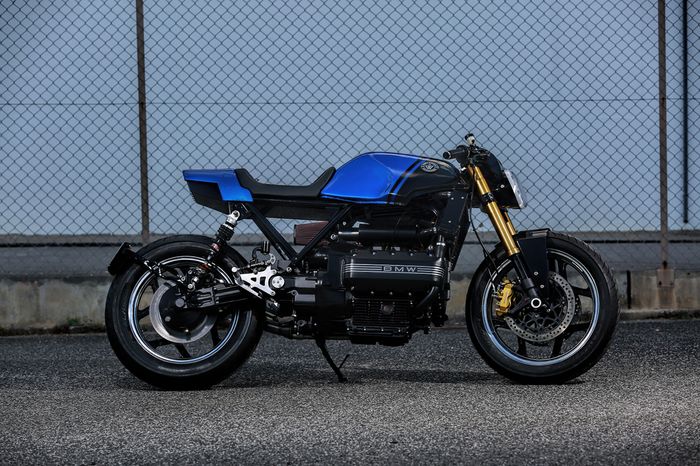 Wujudnya yang sekarang jadi modern cafe racer