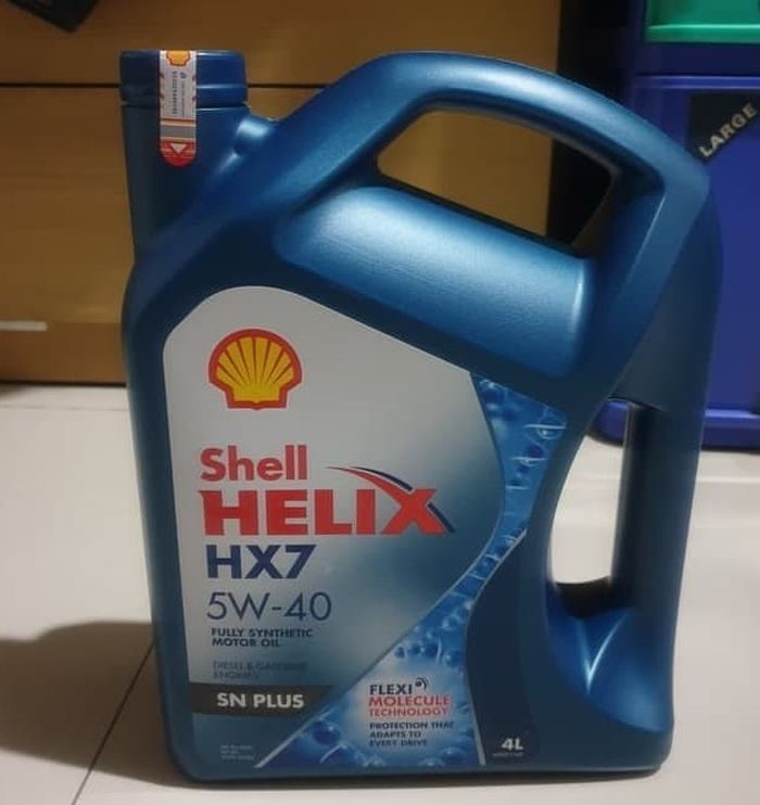 Oli shell Helix Hx7 