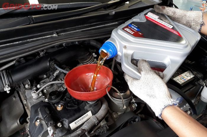 Gunakan oli mesin berkualitas