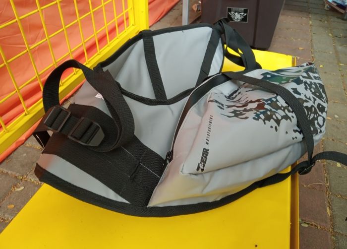 Ogior Tailsidebag khusus motor trail yang baru diluncurkan di Otobursa Tumplek Blek 2019