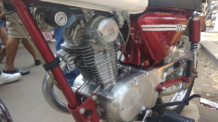 Mesin direbuild agar jadi seperti standarnya lagi