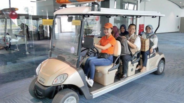 Ilustrasi Boogie Car bertenaga listrik yang digunakan di bandara Soekarno Hatta