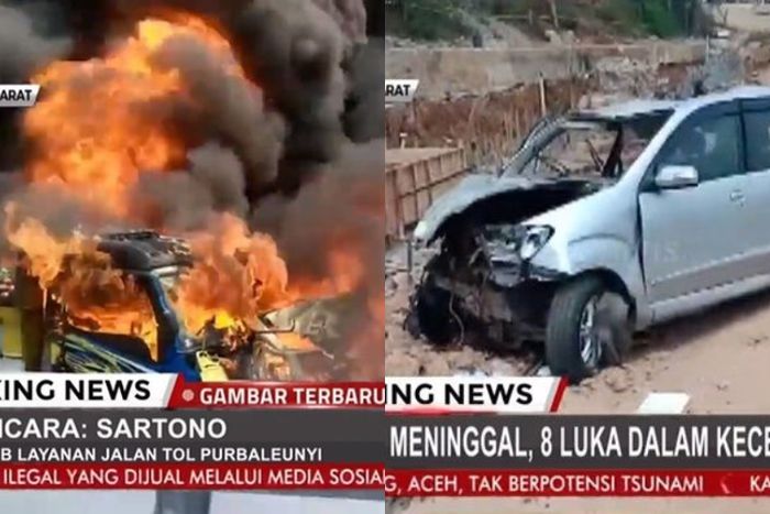 Tabrakan Beruntun di Tol Cipularang KM 91 Tewaskan 6 Orang, 5 Korban Meninggal dengan Kondisi Nahas Terbakar Hangus