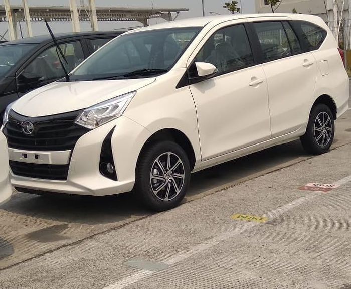 Nampak depan Toyota Calya Facelift