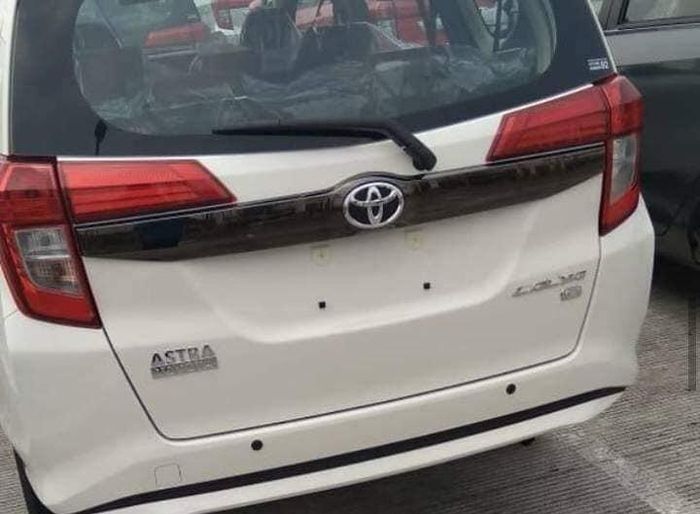 Bagian belakang Toyota Calya Facelift