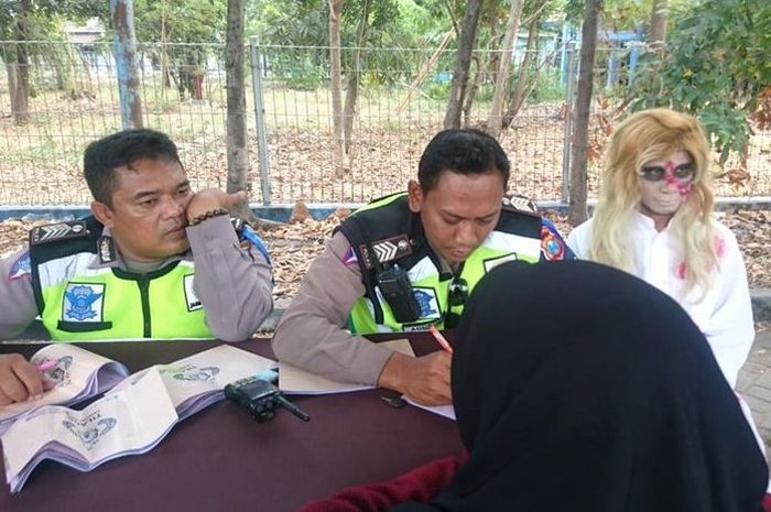 Sidang penindakan pelanggaran di Operasi Patuh Semeru 2019 ada hantunya