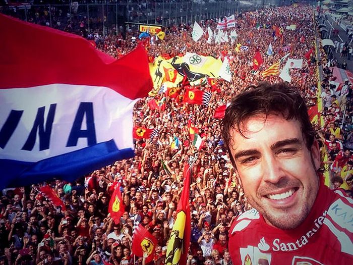 Kemenangan Fernando Alonso di F1 Italia 2010