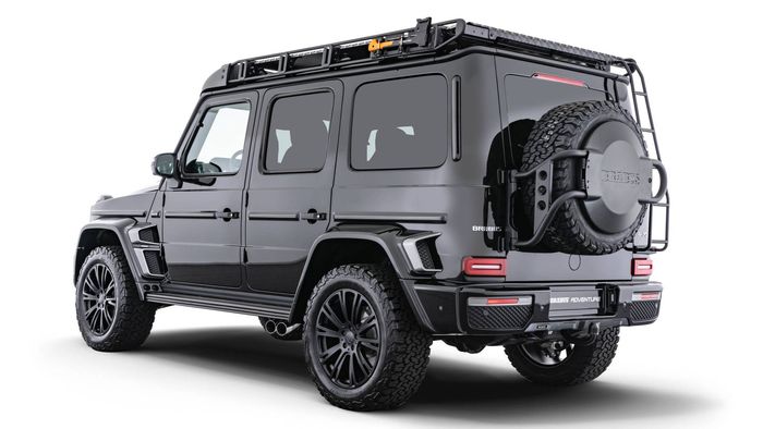 Tampilan belakang Mercedes-Benz G-Class Brabus Adventure