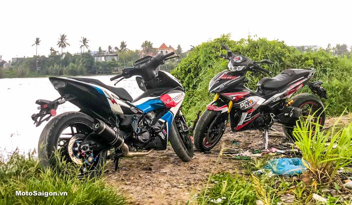 Keduanya pakai kaki-kaki kekar loh