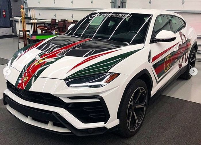 Lamborghini Urus Kena Wrapping Sticker, Pakai 'Baju' Gucci Jadi Unik