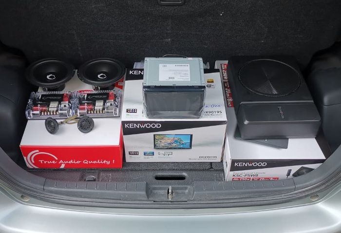 Paket upgrade speaker 2ways plus subwoofer aktif  