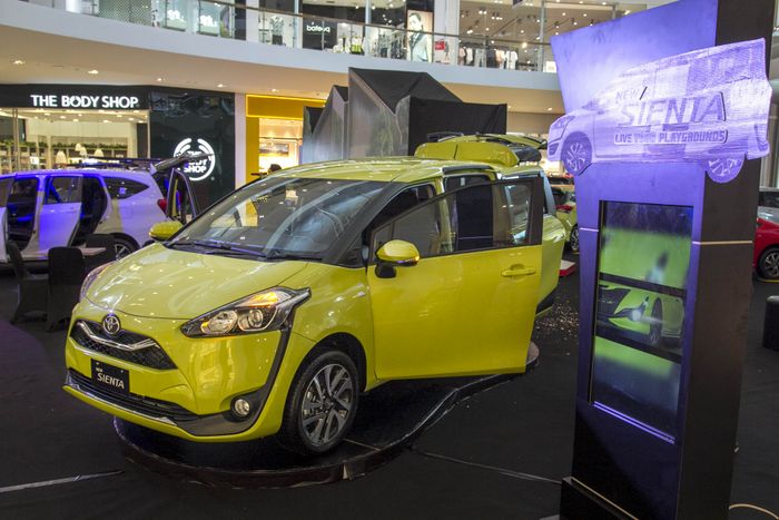 Toyota Sienta Facelift