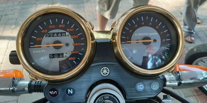 Panel instrumen (speedometer) Yamaha RX-King 2003.