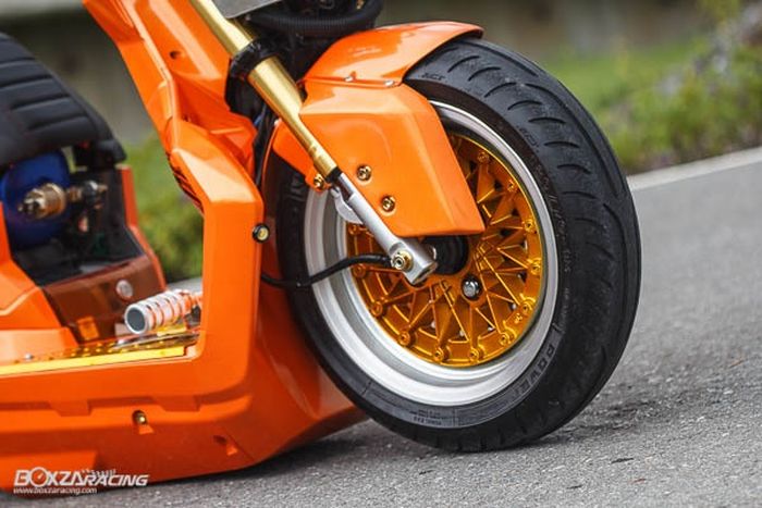 Pelek depan juga pakai BBS