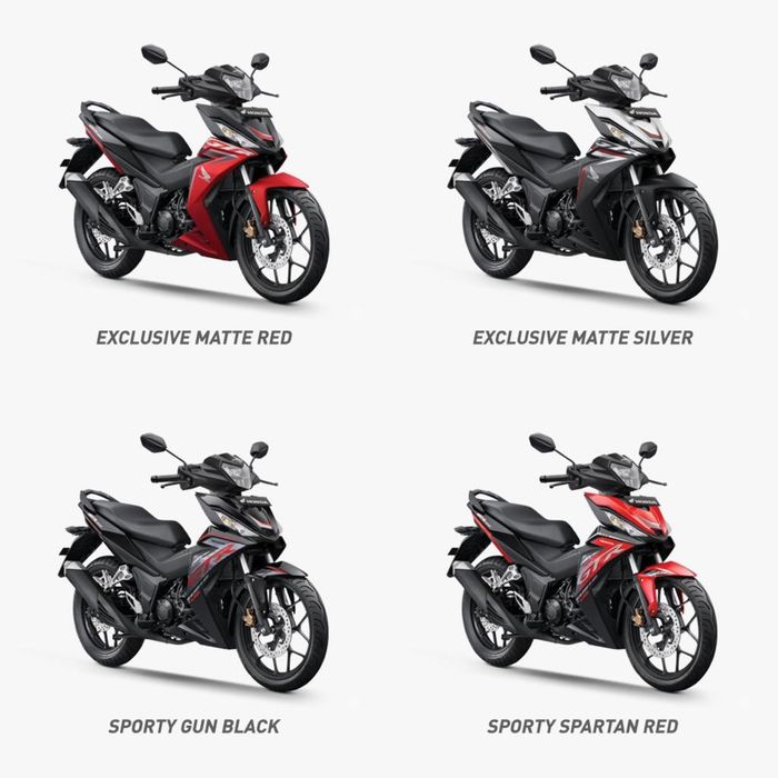 Pilihan warna Honda Supra GTR 150 2019