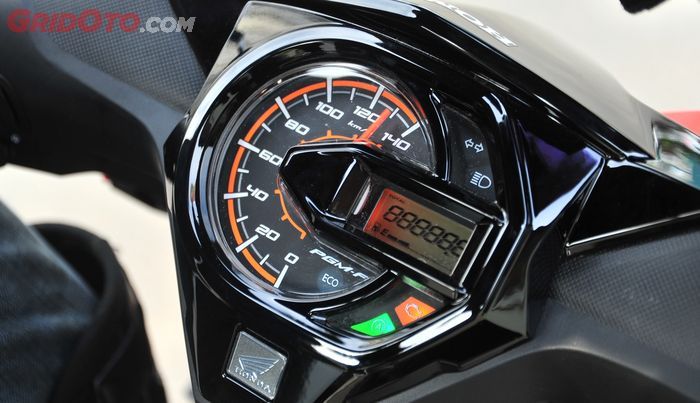 ECO Indicator di panel instrumen Honda BeAT