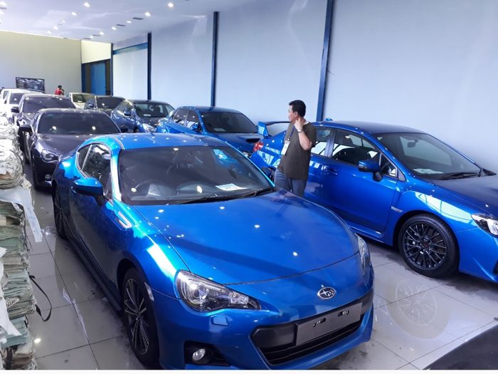 Subaru BRZ yang dilelang bea cukai tipe A Tj Priok