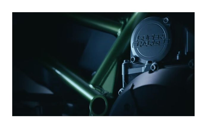 Motor baru Kawasaki dilengkapi supercharge