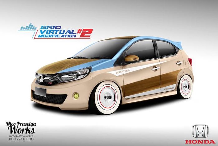 Honda Brio Virtual Modification Gaya Elegan 5
