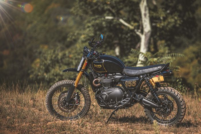 Triumph Scrambler 1200 XE desert sled yang tampan