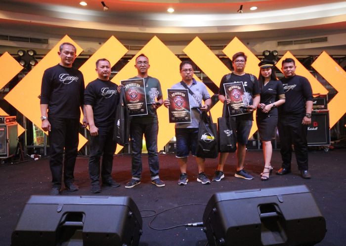 Para pemenang MBtech Riding With Style Awards Manado