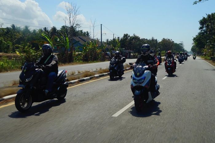 Turing tetap menjalankan kaidah safety riding 