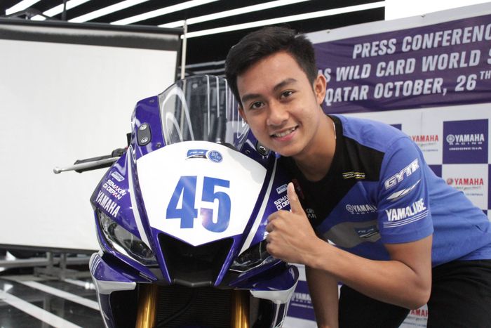 M. Faerozi akan menggunakan nomor 45 untuk wildcard di WSSP300 Qatar