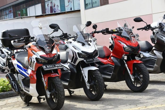 Modifikasi Honda ADV150 di Honda Premium Matic Day