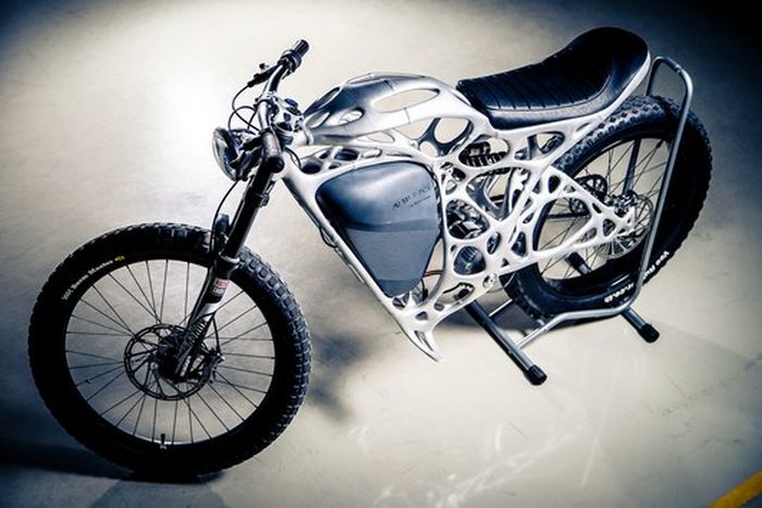 Light Rider motor listrik 3D printing pertama di duia