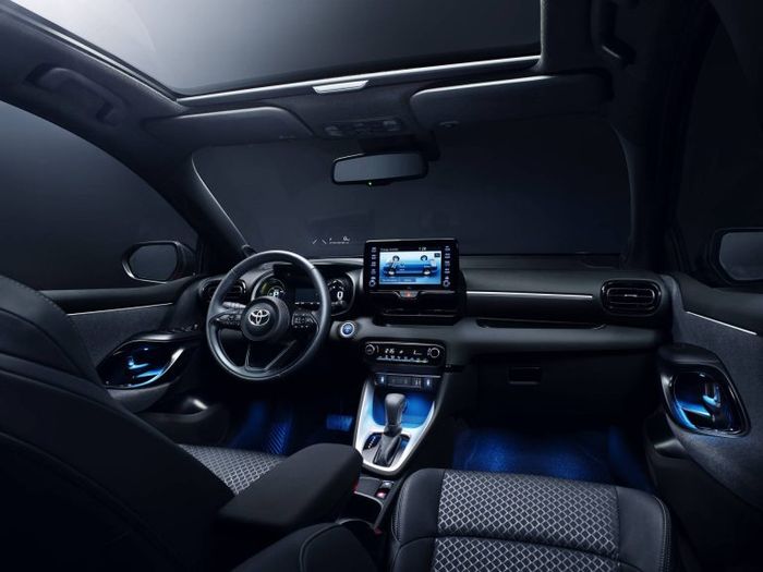 Penampakan interior Toyota Yaris 2020 untuk spesifikasi pasar Eropa
