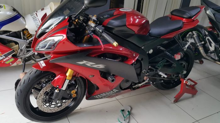 Yamaha YZF-R6 wrapping stiker full bodi