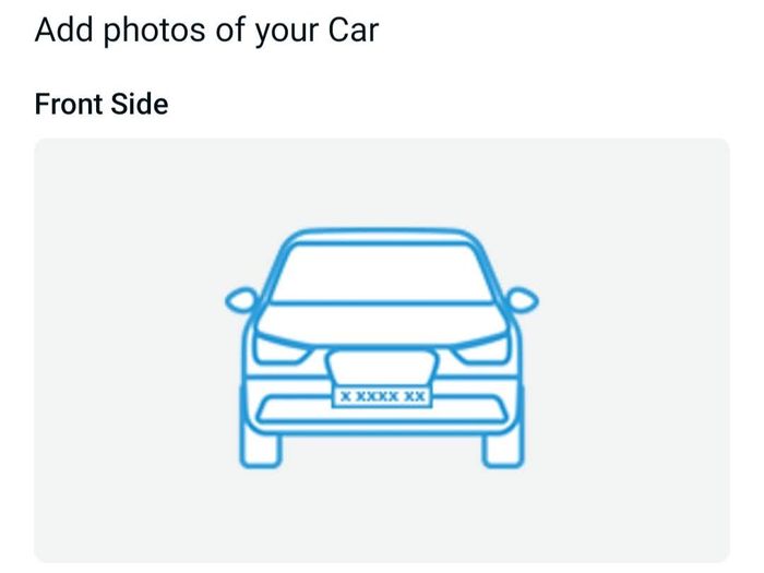 Sobat akan diminta untuk mengambil atau meng-upload foto mobil yang akan diasuransikan, ada contohnya juga biar tidak bingung ngambil angle.