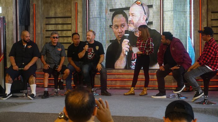 Press conference committee Suryanation Motorland bersama para juri