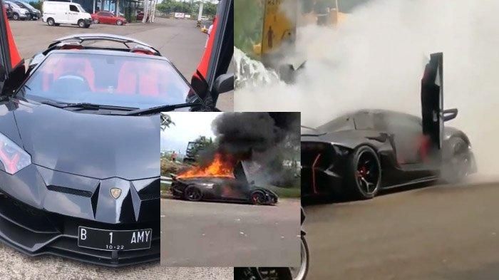 Mobil Raffi Ahmad terbakar