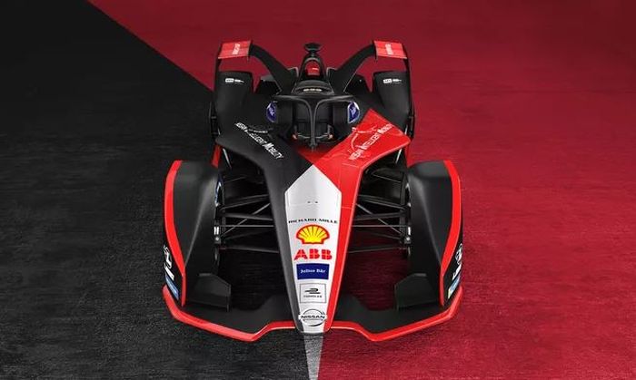 Livery baru mobil Formula E Nissan yang akan dibesut oleh Sebastian Buemi dan Oliver Rowland.