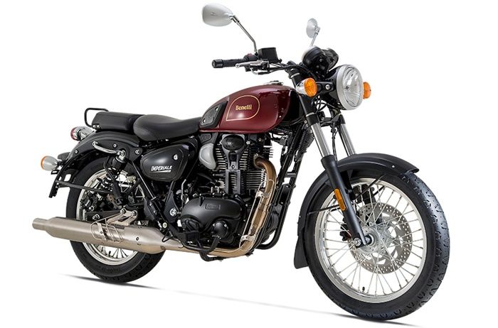 Benelli Imperiale 400 warna merah