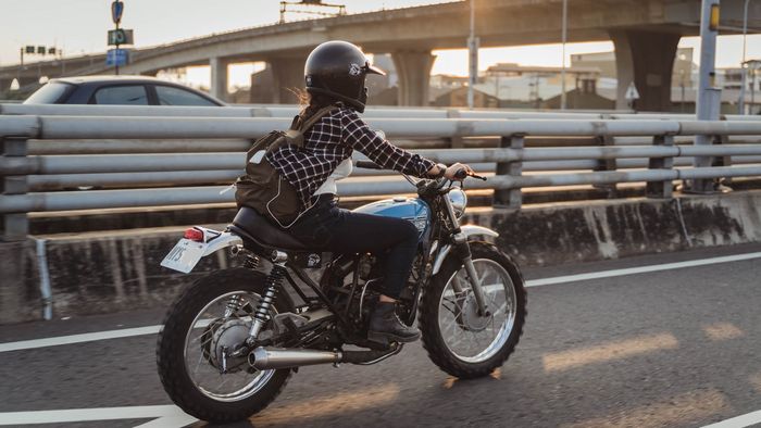 Menarik buat dicontek nih scrambler dari Yamaha SR150 ini
