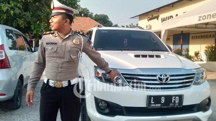 Toyota Fortuner milik calon kepala desa yang diamankan Polres Sampang, Madura saat operasi Zebra Semeru 2019