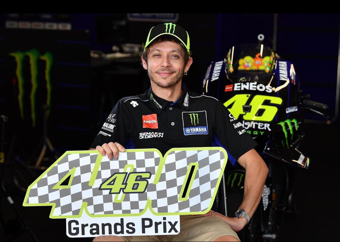 Valentino Rossi akan lakukan GP ke-400-nya di Australia akhir pekan ini