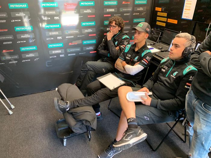 Fabio Quartararo absen FP2 MotoGP Australia 2019
